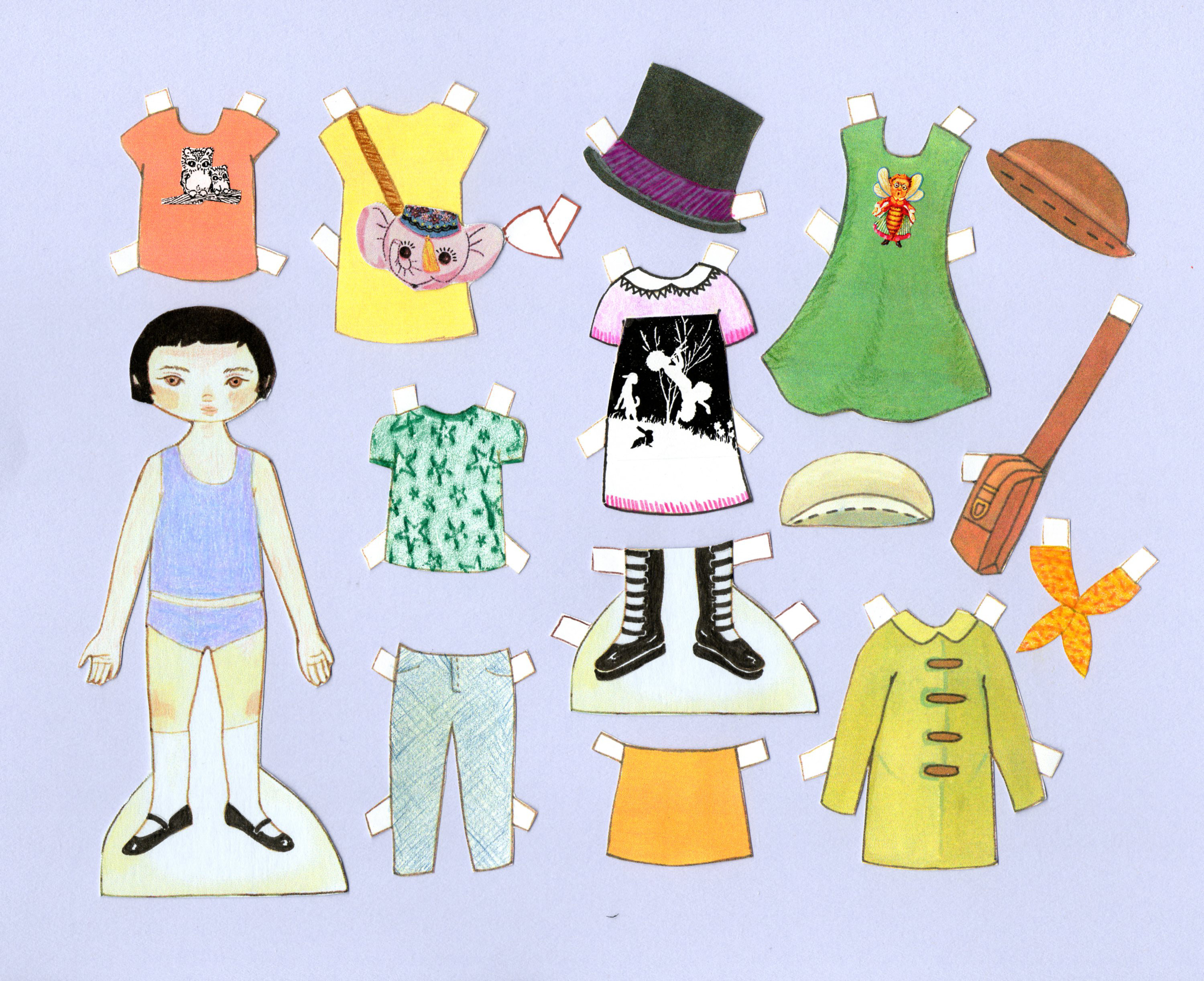 paper doll clipart free - photo #30